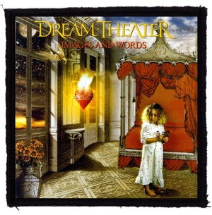 DREAM THEATER: Images And Words (9,5 cm x 9,5 cm) (felvarró)