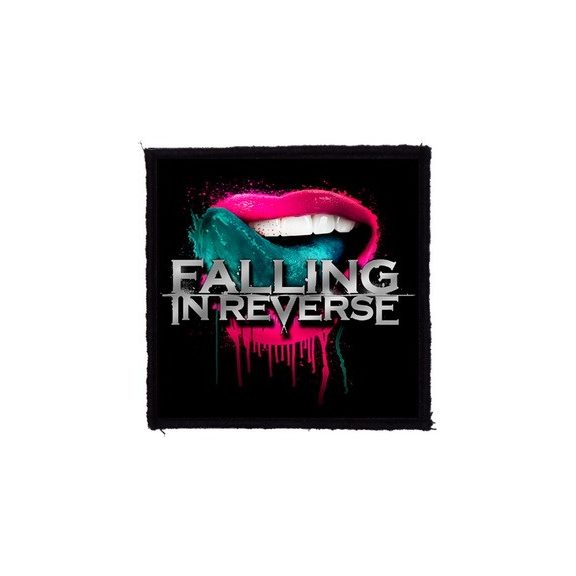 FALLING IN REVERSE: Tongue (9,5 cm x 9,5 cm) (felvarró) FALLING IN REVERSE: Tongue (9,5 cm x 9,5 cm) (felvarró)