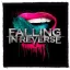 FALLING IN REVERSE: Tongue (9,5 cm x 9,5 cm) (felvarró)