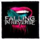 FALLING IN REVERSE: Tongue (9,5 cm x 9,5 cm) (felvarró)