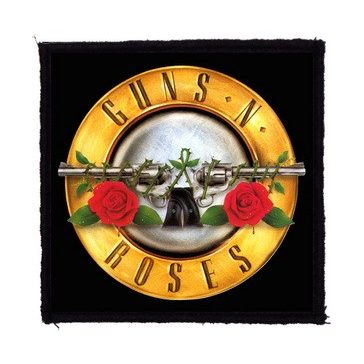 GUNS N' ROSES: Bullet (9,5 cm x 9,5 cm) (felvarró)