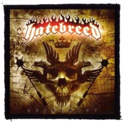 HATEBREED: Supremacy (9,5 cm x 9,5 cm) (felvarró)