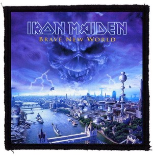 IRON MAIDEN: Brave (9,5 cm x 9,5 cm) (felvarró)