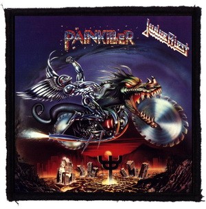 JUDAS PRIEST: Painkiller (9,5 cm x 9,5 cm) (felvarró)