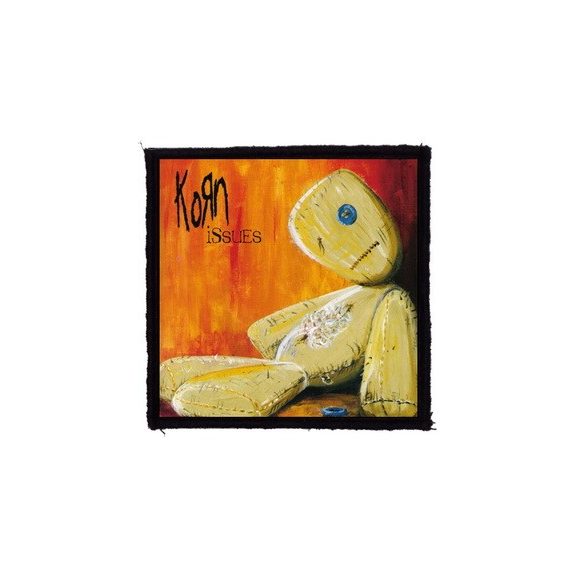 KORN: Issues (9,5 cm x 9,5 cm) (felvarró) KORN: Issues (9,5 cm x 9,5 cm) (felvarró)