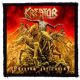 KREATOR: Phantom (9,5 cm x 9,5 cm) (felvarró)