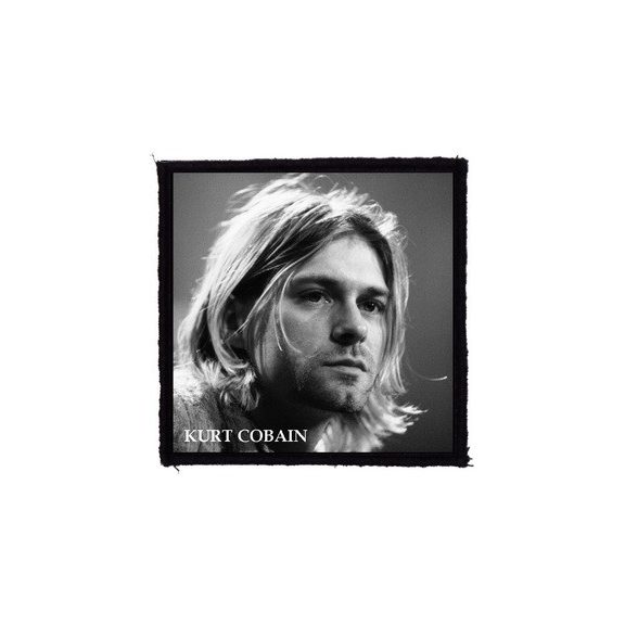KURT COBAIN: Portrait FF (9,5 cm x 9,5 cm) (felvarró) KURT COBAIN: Portrait FF (9,5 cm x 9,5 cm) (felvarró)