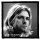KURT COBAIN: Portrait FF (9,5 cm x 9,5 cm) (felvarró)