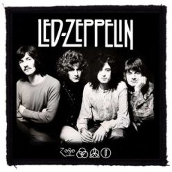 LED ZEPPELIN: Band (9,5 cm x 9,5 cm) (felvarró)