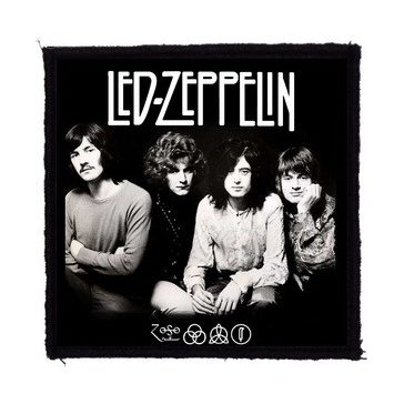 LED ZEPPELIN: Band (9,5 cm x 9,5 cm) (felvarró)
