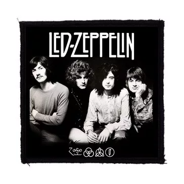 LED ZEPPELIN: Band (9,5 cm x 9,5 cm) (felvarró)