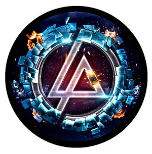 LINKIN PARK: Iridescent (circle, 95 mm) (felvarró)