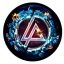 LINKIN PARK: Iridescent (circle, 95 mm) (felvarró)