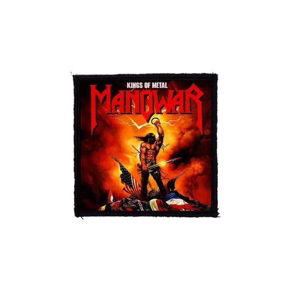 MANOWAR: Kings Of Metal (9,5 cm x 9,5 cm) (felvarró) MANOWAR: Kings Of Metal (9,5 cm x 9,5 cm) (felvarró)