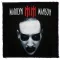 MARILYN MANSON: MM (9,5 cm x 9,5 cm) (felvarró)