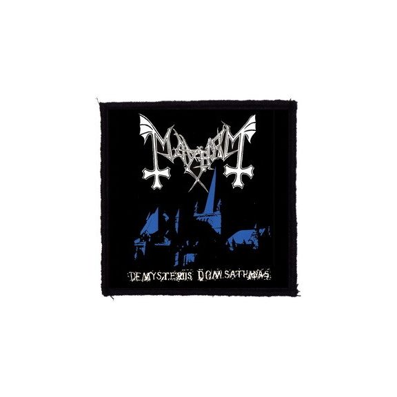 MAYHEM: De mysteriis (9,5 cm x 9,5 cm) (felvarró) MAYHEM: De mysteriis (9,5 cm x 9,5 cm) (felvarró)