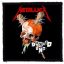 METALLICA: Damage (9,5 cm x 9,5 cm) (felvarró)