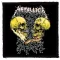 METALLICA: Sad But True (9,5 cm x 9,5 cm) (felvarró)