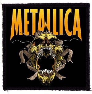 METALLICA: Scream (9,5 cm x 9,5 cm) (felvarró)