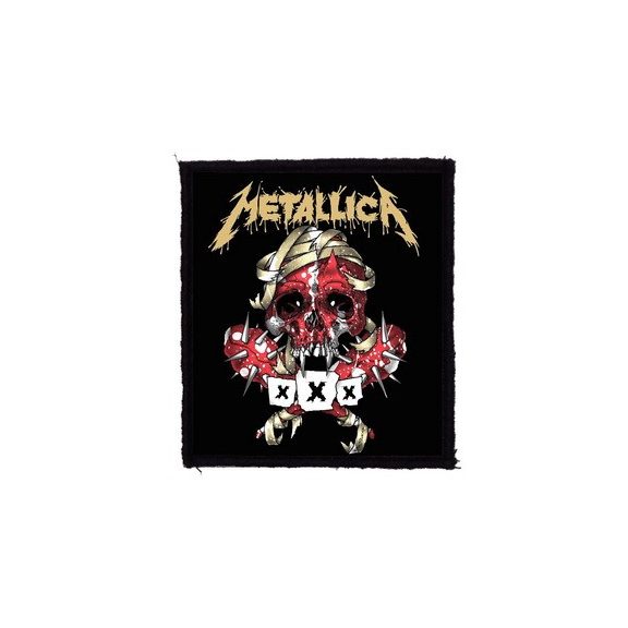 METALLICA: XXX (8,5 cm x 9,5 cm) (felvarró) METALLICA: XXX (8,5 cm x 9,5 cm) (felvarró)