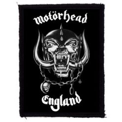 MOTORHEAD: England (7 cm x 9,5 cm) (felvarró)