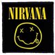 NIRVANA: Smiley (9,5 cm x 9,5 cm) (felvarró)