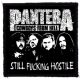 PANTERA: Still Fucking (9,5 cm x 9,5 cm) (felvarró)