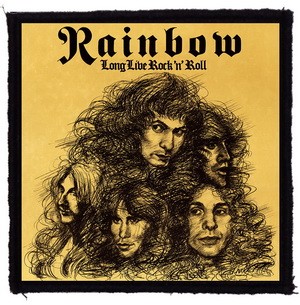 RAINBOW: Long Live Rock 'n' Roll (9,5 cm x 9,5 cm) (felvarró)