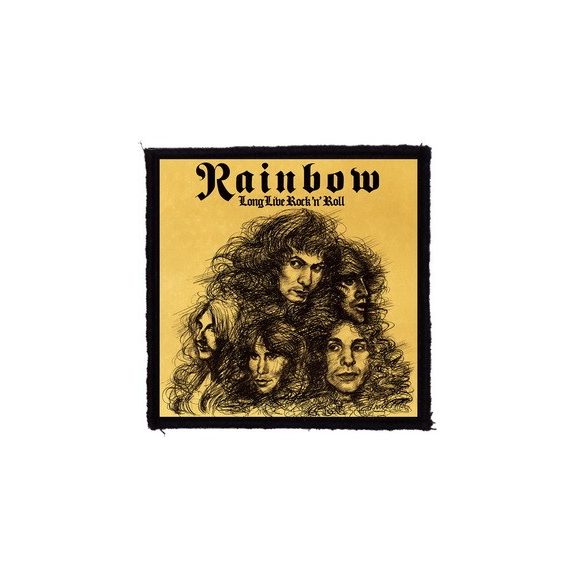 RAINBOW: Long Live Rock 'n' Roll (9,5 cm x 9,5 cm) (felvarró) RAINBOW: Long Live Rock 'n' Roll (9,5 cm x 9,5 cm) (felvarró)