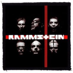RAMMSTEIN: Du Hast (9,5 cm x 9,5 cm) (felvarró)