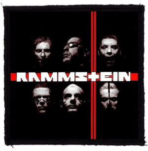 RAMMSTEIN: Du Hast (9,5 cm x 9,5 cm) (felvarró)