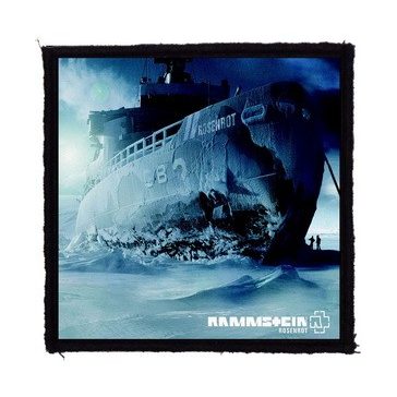 RAMMSTEIN: Rosenrot (9,5 cm x 9,5 cm) (felvarró)
