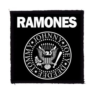 RAMONES: Logo (9,5 cm x 9,5 cm) (felvarró)