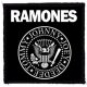RAMONES: Logo (9,5 cm x 9,5 cm) (felvarró)