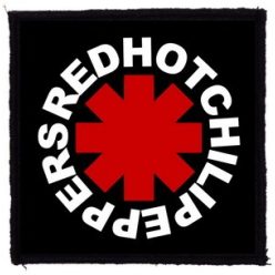 RED HOT CHILI PEPPERS: Logo (9,5 cm x 9,5 cm) (felvarró)