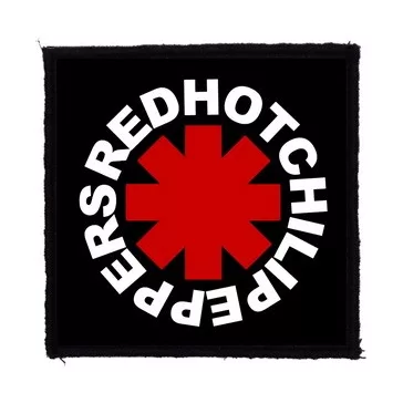 RED HOT CHILI PEPPERS: Logo (9,5 cm x 9,5 cm) (felvarró)