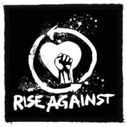 RISE AGAINST: Fist (9,5 cm x 9,5 cm) (felvarró)