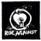 RISE AGAINST: Fist (9,5 cm x 9,5 cm) (felvarró)