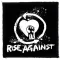 RISE AGAINST: Fist (9,5 cm x 9,5 cm) (felvarró)