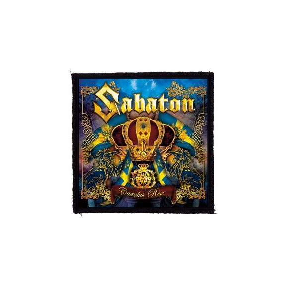SABATON: Carolus (9,5 cm x 9,5 cm) (felvarró) SABATON: Carolus (9,5 cm x 9,5 cm) (felvarró)