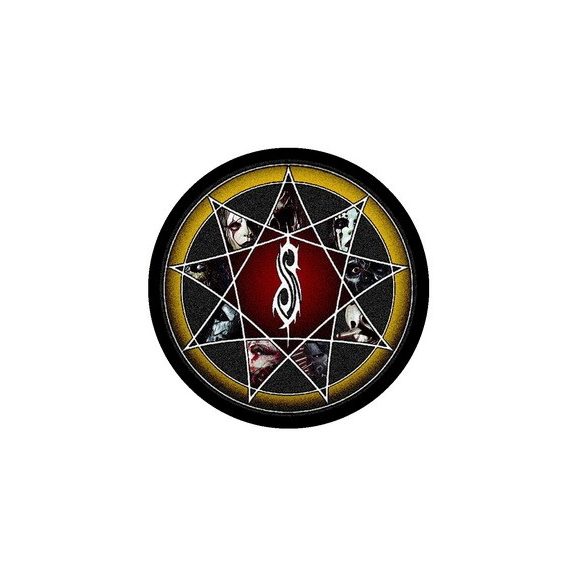 SLIPKNOT: Circle (circle, 9,5 cm) (felvarró) SLIPKNOT: Circle (circle, 9,5 cm) (felvarró)