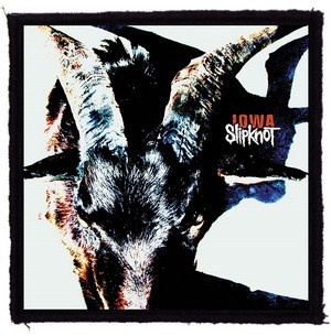 SLIPKNOT: Iowa (9,5 cm x 9,5 cm) (felvarró)