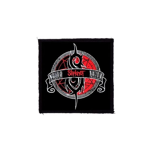 SLIPKNOT: Maggots (9,5 cm x 9,5 cm) (felvarró) SLIPKNOT: Maggots (9,5 cm x 9,5 cm) (felvarró)