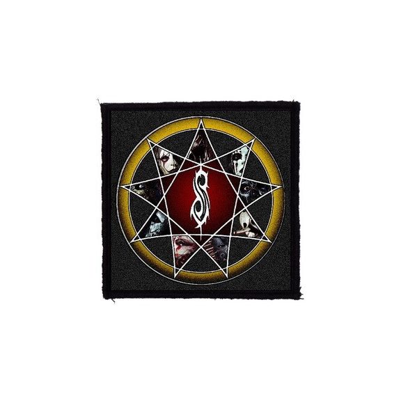 SLIPKNOT: Tetragramma (9,5 cm x 9,5 cm) (felvarró) SLIPKNOT: Tetragramma (9,5 cm x 9,5 cm) (felvarró)