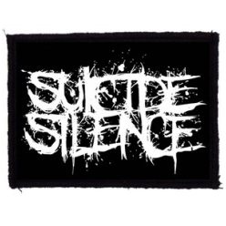 SUICIDE SILENCE: Logo (9,5 cm x 7 cm) (felvarró)