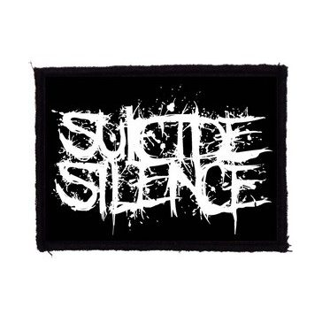 SUICIDE SILENCE: Logo (9,5 cm x 7 cm) (felvarró)