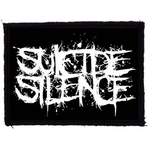 SUICIDE SILENCE: Logo (9,5 cm x 7 cm) (felvarró)