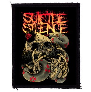 SUICIDE SILENCE: Spider (7,5 cm x 9,5 cm) (felvarró)