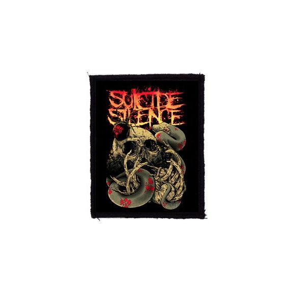 SUICIDE SILENCE: Spider (7,5 cm x 9,5 cm) (felvarró) SUICIDE SILENCE: Spider (7,5 cm x 9,5 cm) (felvarró)