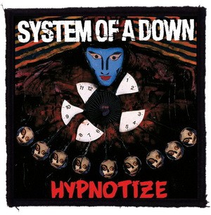 SYSTEM OF A DOWN: Hypnotize (9,5 cm x 9,5 cm) (felvarró)